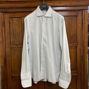 Ermenegildo Zegna Couture Cuff Link Shirt 17.5